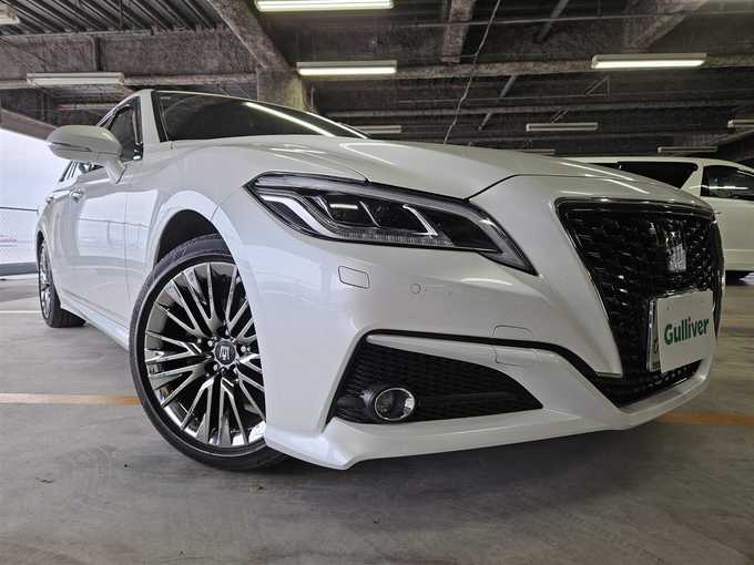 新着情報“クラウンハイブリッドG－エグゼクティブ Four”2021年式プレシャスホワイトパール入荷しました！