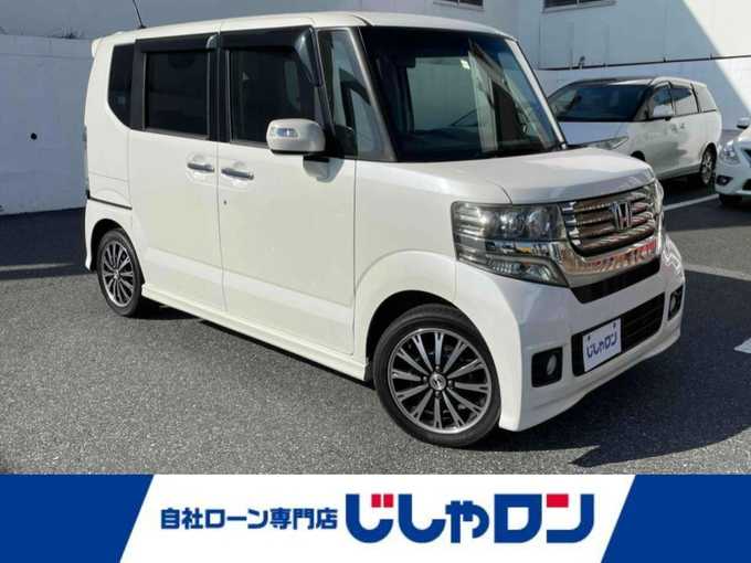 新着情報“Ｎ－ＢＯＸカスタムG・ターボAパッケージ”2014年式プレミアムホワイトパール入荷しました！
