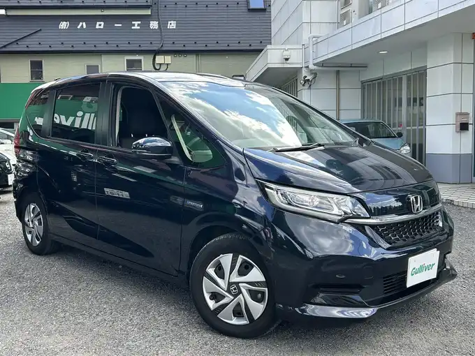 新着情報“フリードハイブリッドハイブリッド・Gホンダセンシング”2021年式ミッドナイトブルービームM入荷しました！