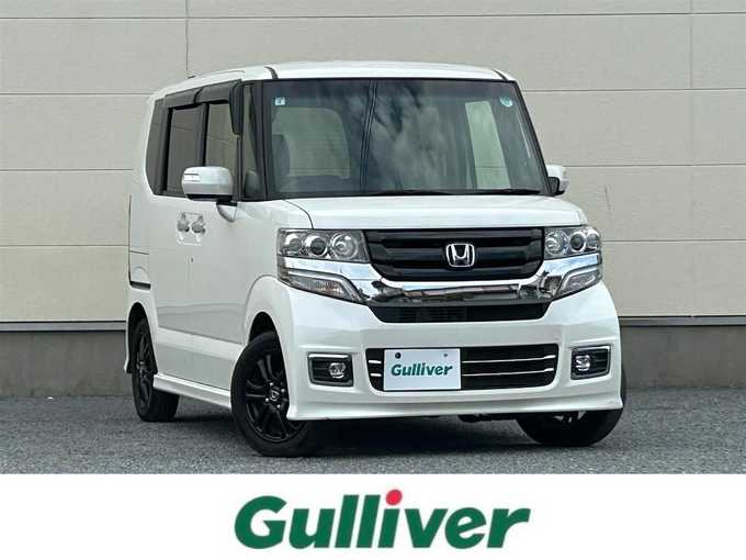 新着情報“Ｎ－ＢＯＸカスタムG特別仕様車SSブラックスタイルパッケージ”2017年式プレミアムホワイトパールⅡ入荷しました！