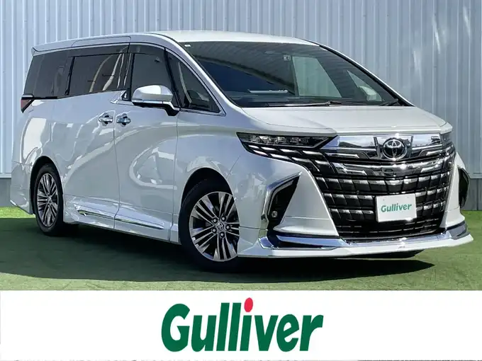 新着情報“アルファードハイブリッドハイブリッド Z”2023年式プラチナホワイトパールマイカ入荷しました！