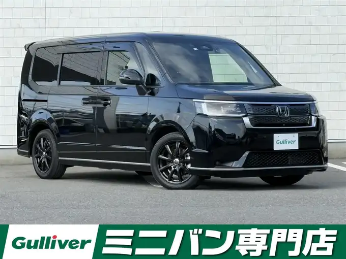新着情報“ステップワゴンe:HEVスパーダ プレミアムライン”2022年式クリスタルブラックパール入荷しました！