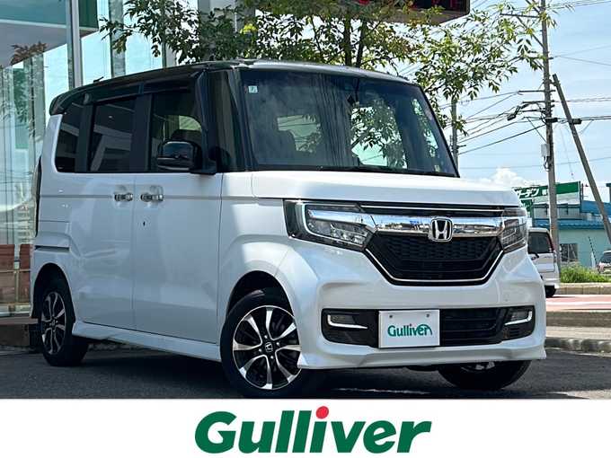 新着情報“Ｎ－ＢＯＸカスタムG・Lホンダセンシング”2018年式プラチナホワイトパール入荷しました！