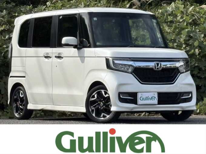 新着情報“Ｎ－ＢＯＸカスタムG・EXターボホンダセンシング”2017年式プレミアムホワイトパールⅡ入荷しました！