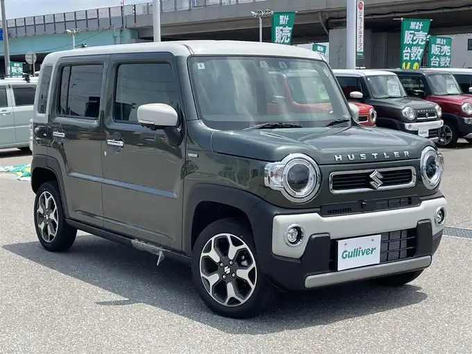 新着情報“ハスラーハイブリッドX”2024年式クールカーキパールメタリック/ソフトベージュメタリック入荷しました！