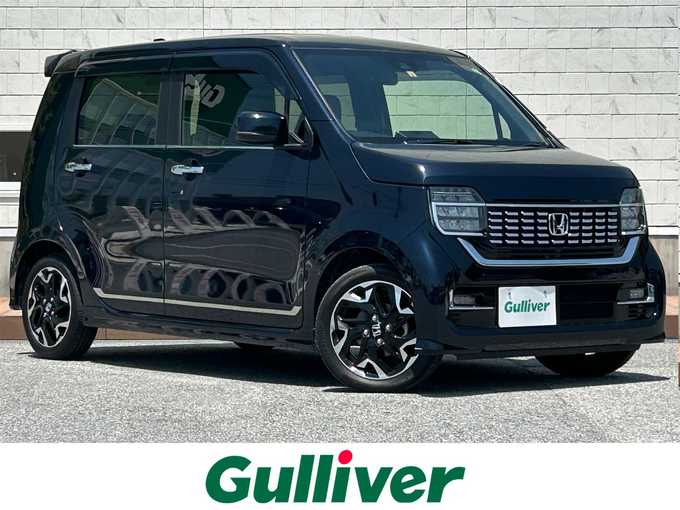 新着情報“Ｎ－ＷＧＮカスタムL・ターボホンダセンシング”2022年式ミッドナイトブルービームM入荷しました！