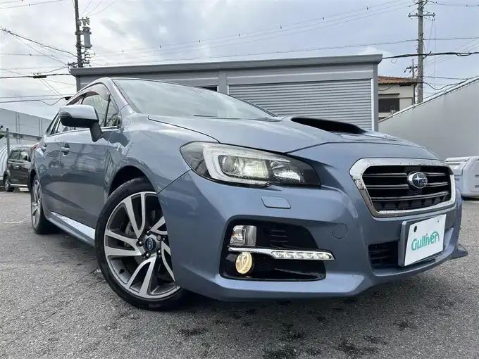 新着情報“レヴォーグ1．6GT－Sアイサイト”2014年式スティールブルーグレーM入荷しました！