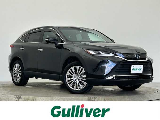 新着情報“ハリアーハイブリッドZ レザーパッケージ”2023年式プレシャスブラックパール入荷しました！