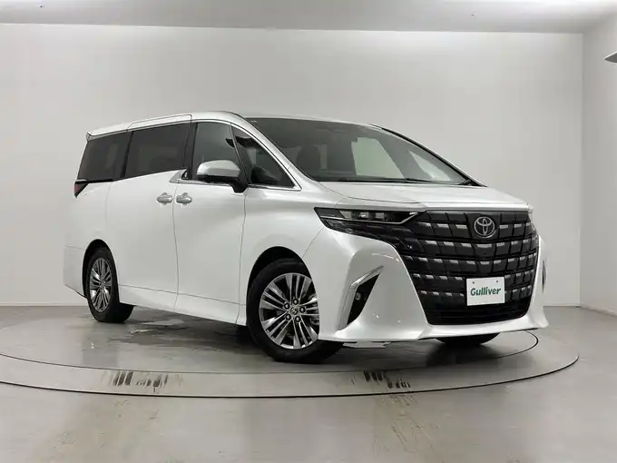 新着情報“アルファードハイブリッドハイブリッド Z”2024年式プラチナホワイトパールマイカ入荷しました！