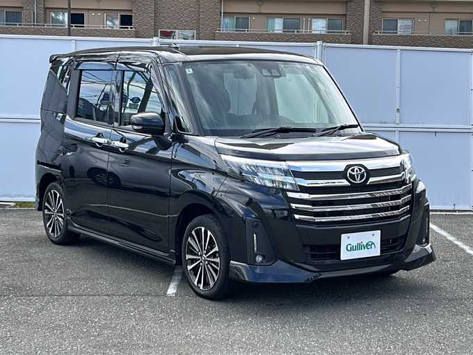新着情報“ルーミーカスタムG”2022年式ブラックマイカメタリック入荷しました！