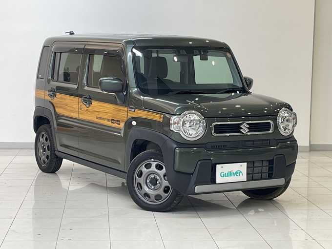 新着情報“ハスラーハイブリッドG スズキセーフティサポート非装着車”2021年式クールカーキPM入荷しました！