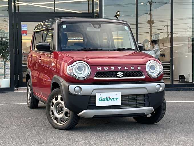 新着情報“ハスラーGセットオプション装着車”2015年式フェニックスレッドパール/ブルーイッシュブラックパール入荷しました！