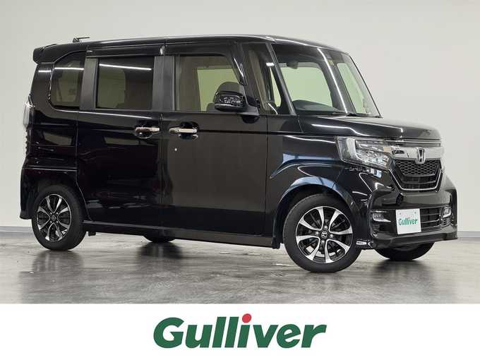 新着情報“Ｎ－ＢＯＸカスタムG・Lホンダセンシング”2018年式クリスタルブラックパール入荷しました！