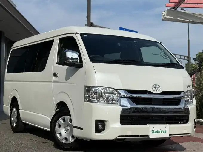新着情報“ハイエースワゴンGL”2024年式ホワイトパールクリスタルシャイン入荷しました！