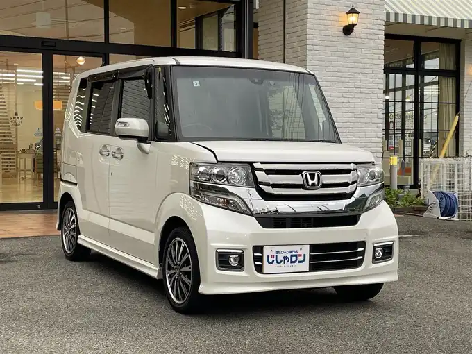 新着情報“Ｎ－ＢＯＸカスタムG・ターボLパッケージ”2016年式プレミアムホワイトパールⅡ入荷しました！