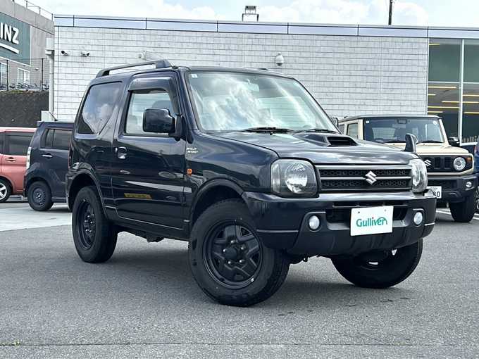 新着情報“ジムニーワイルドウインド”2008年式ブルーイッシュブラックパール3入荷しました！