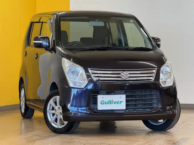 新着情報“ワゴンＲFXリミテッド CDプレーヤー装着車”2013年式ミステリアスバイオレットパール入荷しました！