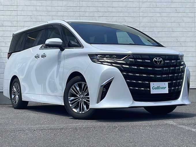 新着情報“アルファードハイブリッドハイブリッド Z”2024年式プラチナホワイトパールマイカ入荷しました！