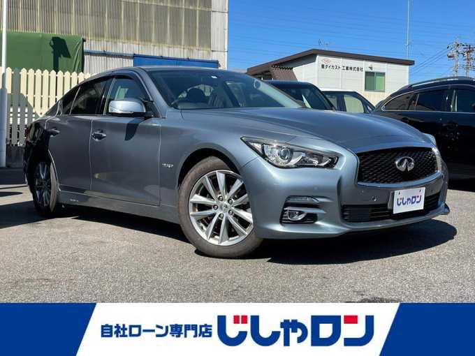 新着情報“スカイライン ハイブリッド350GT Type P”2015年式ハガネブルーM入荷しました！