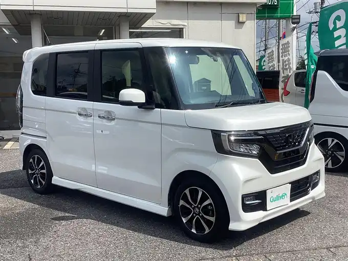 新着情報“Ｎ－ＢＯＸカスタムG・Lホンダセンシング”2020年式プラチナホワイトパール入荷しました！