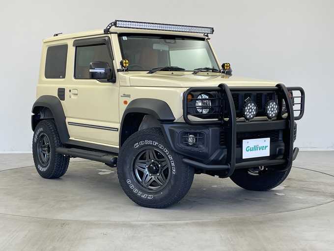 新着情報“ジムニーシエラJL スズキセーフティサポート装着車”2019年式シフォンアイボリーM入荷しました！