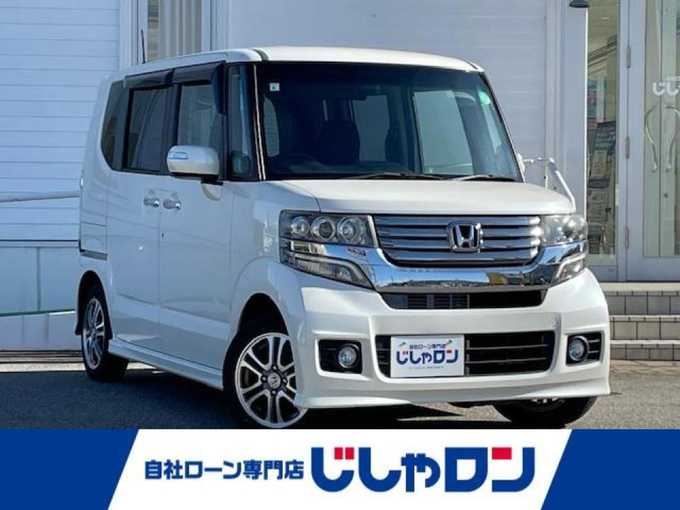 新着情報“Ｎ－ＢＯＸカスタムG・Lパッケージ”2013年式プレミアムホワイトパール入荷しました！