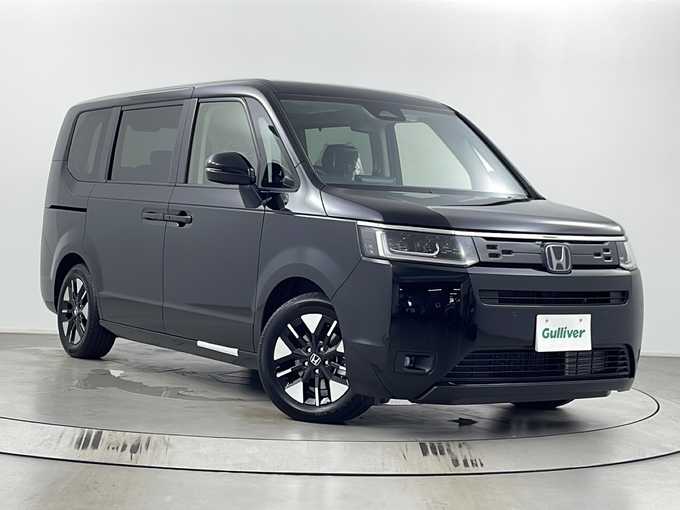 新着情報“ステップワゴンe:HEVエアー EX”2025年式クリスタルブラックパール入荷しました！