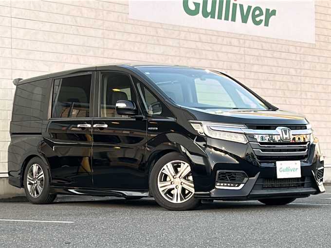 新着情報“ステップワゴンスパーダスパーダハイブリッド G・EX ホンダセンシング”2018年式プレミアムスパークルブラックパール入荷しました！