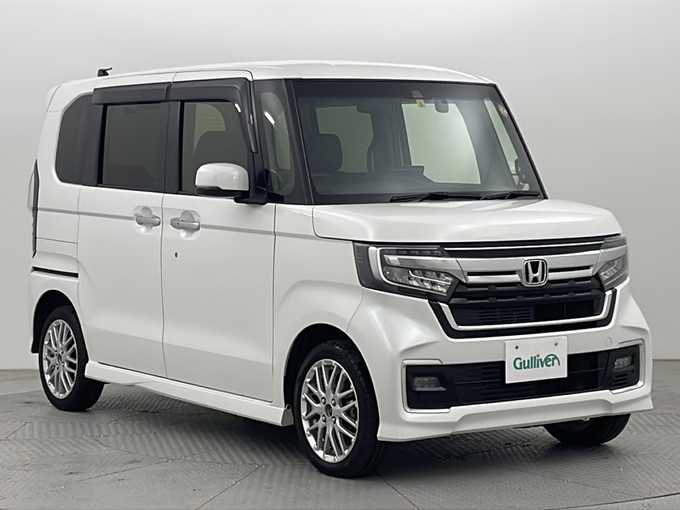 新着情報“Ｎ－ＢＯＸカスタムLターボ”2023年式プラチナホワイトパール入荷しました！