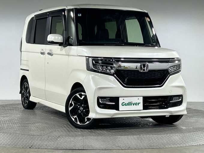 新着情報“Ｎ－ＢＯＸカスタムG・Lターボホンダセンシング”2018年式プレミアムホワイトパールⅡ入荷しました！