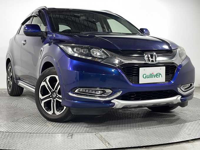 新着情報“ヴェゼルハイブリッドZ・ホンダセンシング”2016年式モルフォブルーP入荷しました！
