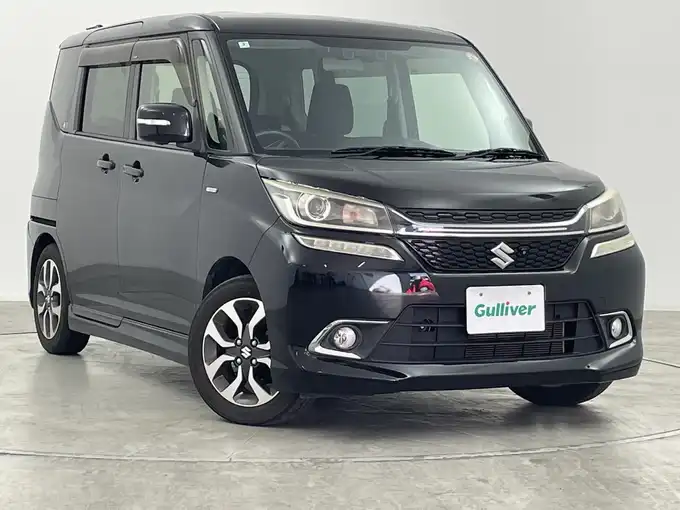 新着情報“ソリオバンディットハイブリッドMV デュアルカメラブレーキサポート装着車”2016年式スーパーブラックパール入荷しました！