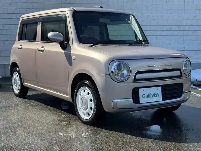 新着情報“アルトラパンGセットオプション装着車”2015年式シャンパンピンクPM入荷しました！