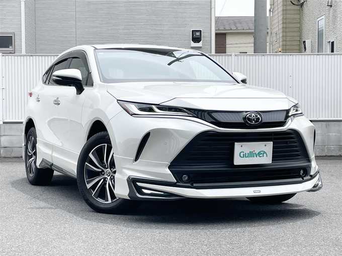 新着情報“ハリアーG”2021年式ホワイトパールクリスタルシャイン入荷しました！
