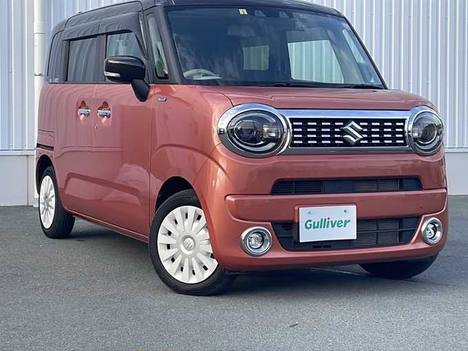 新着情報“ワゴンＲスマイルハイブリッドX”2023年式コーラルオレンジメタリック/アーバンブラウン2トーン入荷しました！