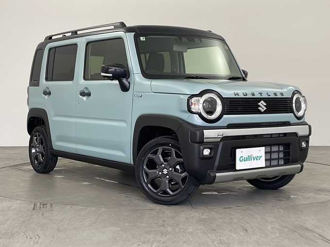 新着情報“ハスラータフワイルド”2025年式オフブルーメタリック/ブラック 2トーン入荷しました！