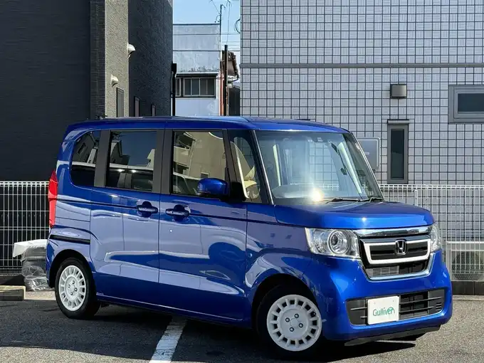 新着情報“Ｎ ＢＯＸG L ターボ ホンダセンシング”2019年式ライトブルー入荷しました！