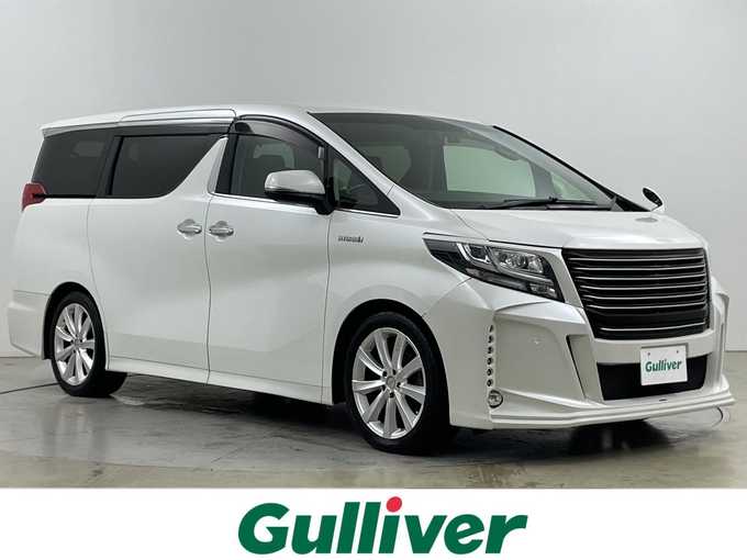 新着情報“アルファードハイブリッドハイブリッドSR Cパッケージ”2017年式ホワイトパールクリスタルシャイン入荷しました！