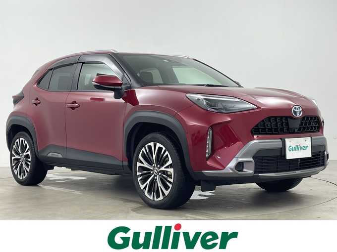 新着情報“ヤリスクロスハイブリッドZ アドベンチャー”2023年式センシュアルレッドマイカ入荷しました！