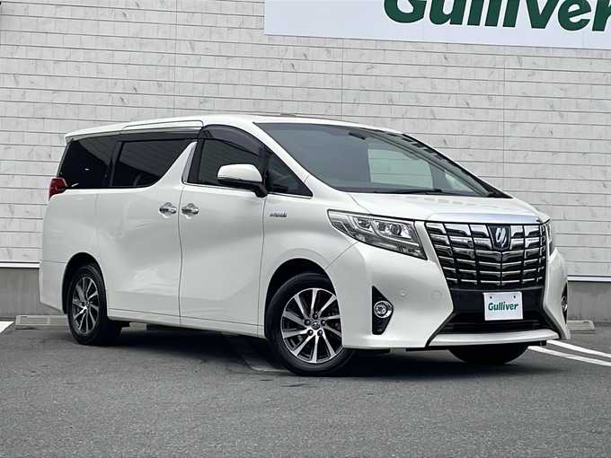 新着情報“アルファードハイブリッドハイブリッド エグゼクティブラウンジ”2016年式ラグジュアリーホワイトパールクリスタルシャインガラスフレーク入荷しました！