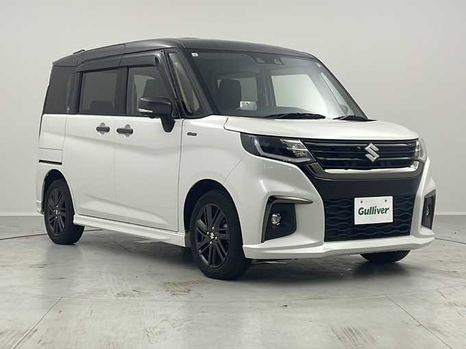 新着情報“ソリオハイブリッドSZ”2023年式ピュアホワイトパール/ガンメタリック2トーン入荷しました！