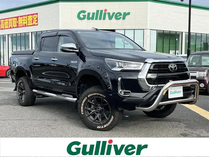 新着情報“ハイラックスZ”2021年式アティチュードブラックマイカ入荷しました！