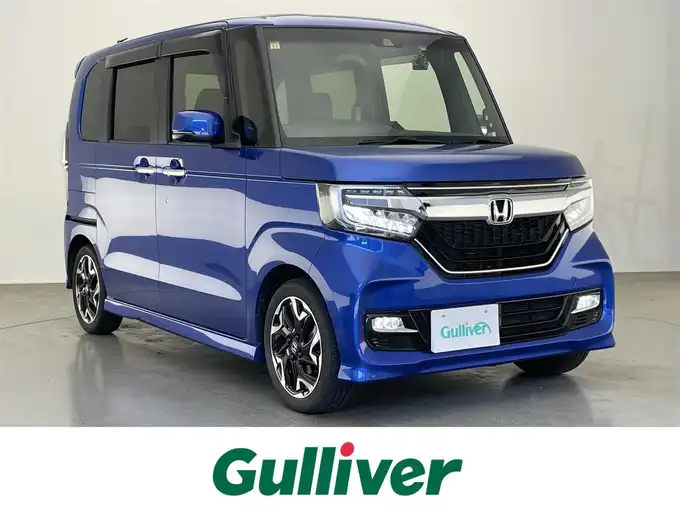 新着情報“Ｎ－ＢＯＸカスタムG・EXターボホンダセンシング”2020年式ブリリアントスポーティブルーメタリック2トーン入荷しました！