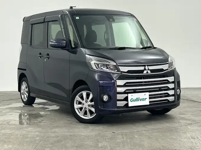 新着情報“ｅＫスペースカスタムカスタムG セーフティパッケージ”2019年式パープリッシュネイビーパール入荷しました！