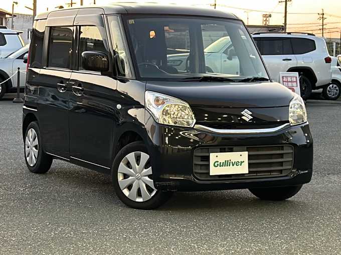 新着情報“スペーシアG デュアルカメラブレーキサポート装着車”2016年式ブルーイッシュブラックパール3入荷しました！