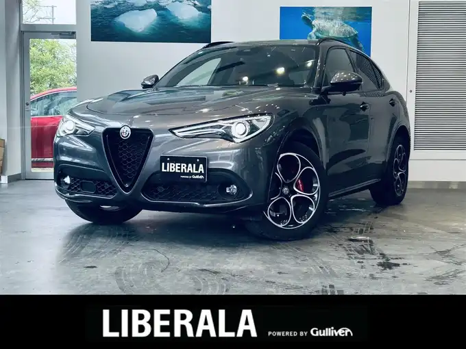 新着情報“ステルヴィオ2．2ターボ ディーゼルQ4スポーツパッケージ”2021年式グレー入荷しました！