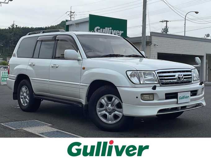 新着情報“ランドクルーザー１００VXリミテッド”2003年式ホワイトパールクリスタルシャイン入荷しました！