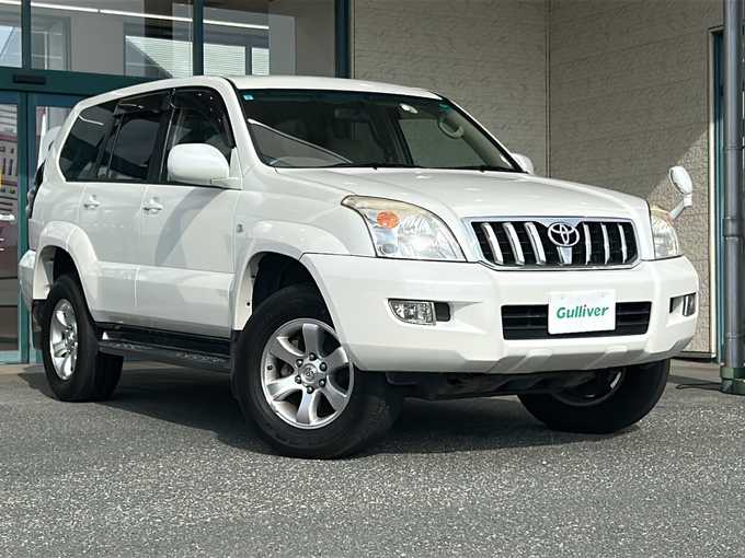 新着情報“ランドクルーザープラドTZ”2007年式ホワイトパールクリスタルシャイン入荷しました！