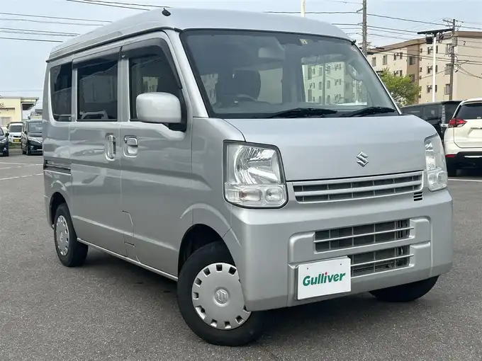 新着情報“エブリイジョイン（レーダーブレーキサポート装着車）”2015年式シルキーシルバーメタリック入荷しました！
