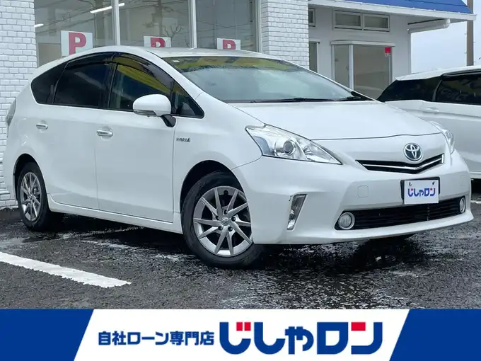 新着情報“プリウスαS チューン ブラック”2014年式ホワイトパールクリスタルシャイン入荷しました！